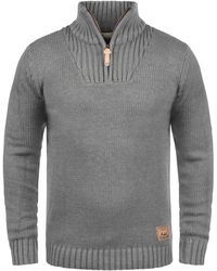 Solid - Strickpullover Petro - Lyst