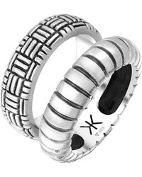 Kuzzoi - Ring Set - Lyst