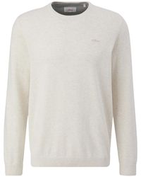 S.oliver - Oliver Pullover Basic - Lyst