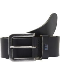 Jack & Jones - Ledergürtel JACFLAG LEATHER BELT 4 CM NOOS - Lyst