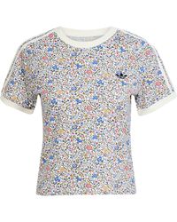 adidas Originals - T-Shirt X Liberty London Cali - Lyst
