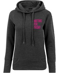 Merchcode - Sweatshirt Waiting For Friday - Lyst