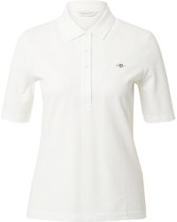 GANT - T-Shirt (1-tlg) Stickerei - Lyst