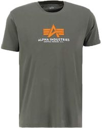 Alpha Industries - Shirt Basic Rubber - Lyst