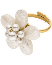 PURELEI - Ring Pearly Flower - Lyst