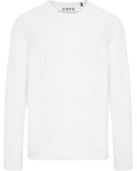 CMPD - Pullover Linksstrick Mit Rollkanten - Lyst