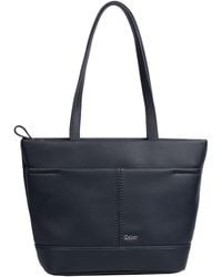 Gabor - Bags Lenea Shopper Umhängetasche Reißverschluss Mittelgroß Blau - Lyst