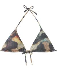 Calzedonia - Bikinitop 'Sparkling Camouflage' - Lyst
