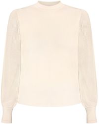 Zero - Pullover Mit Hohem Kragen - Lyst