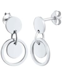 Elli Jewelry - Ohrringe Geo, Kreis - Lyst