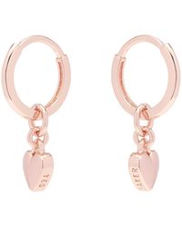 Ted Baker - Ohrringe Huggie Harrye - Lyst