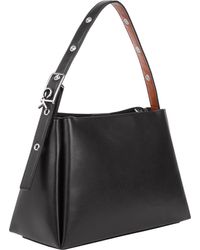 Calvin Klein Handtasche 'Signature Buckle' - Schwarz
