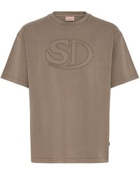 Solid - Rundhalsshirt Sduncaster - Lyst