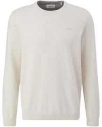 S.oliver - Oliver Pullover Basic - Lyst