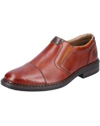 Rieker - Slipper Anzugschuh, Business Schuh, Schlupfschuh mit stylischer Quernaht - Lyst