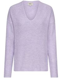 Camel Active - Strickpullover Mit V-Ausschnitt - Lyst