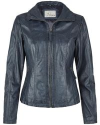 7eleven - Lederjacke Segunea - Lyst