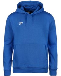 und Fitnesskleidung Sweatshirts Umbro Sweatshirt in Blau für Herren Herren Bekleidung Sport- Training 