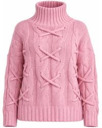 Worldclassca - Strickjacke Strick Pullover Mit Stehkragen - Lyst
