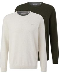 S.oliver - Oliver Pullover Basic - Lyst
