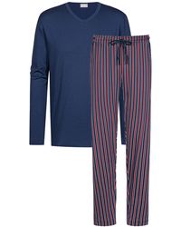 Mey - Pyjama Lang Graphic Stripes - Lyst