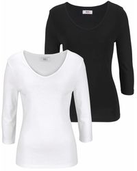 Flashlights - V-Shirt 2Er-Pack - Lyst
