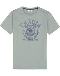 Garcia - T-shirt - Lyst