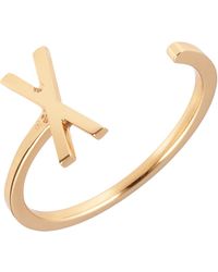 Design Letters - Ring - Lyst
