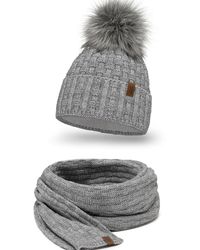 Vivience - Mütze 7015 Set - Lyst