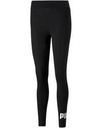 PUMA - ESS Logo Leggings Hose - Lyst