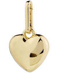 Pilgrim - Anhänger Charm Full Heart - Lyst