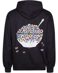 New Love Club Kapuzensweatshirt 'cereal' - Schwarz