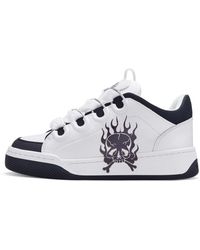 Ed Hardy - Sneaker Flaming Skull - Lyst