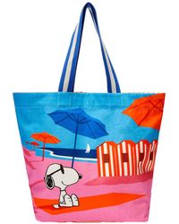 Codello - Shopper Mit Snoopy-Strand-Motiv - Lyst