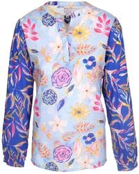 VICCI Germany - Bluse Mit V-Ausschnitt - Lyst