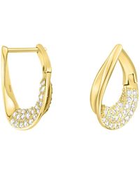 Sofia Milani - Ohrringe Oval - Lyst
