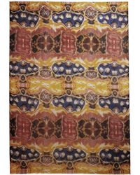 Desigual - Foulard Entworfen Von Mr. Christian Lacroix, Polyester, Gelb - Lyst