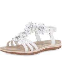 VAN HILL - Riemensandale 'Penelope' - Lyst