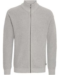Solid - Strickjacke - Lyst