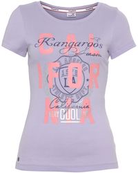 Kangaroos T-shirt - Pink