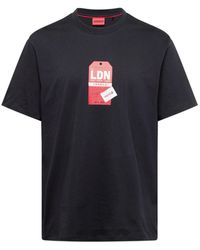 HUGO - T-shirt 'ditroso' - Lyst