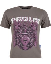 Pequs - T-Shirt Medusa - Lyst