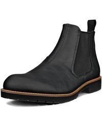 Ecco - Jamestown Chelseaboots Schlupfboots, Stiefelette, Business-Boots mit Stretcheinsätze - Lyst