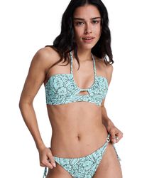Roxy - Bikinitop Wildside Paisley - Lyst