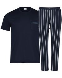 Mey - Pyjama Kurz Valsted - Lyst