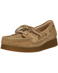 Clarks - Wallabee Evo Sea Schnürschuh Mit Krepp-Effekt An Der Sohle - Lyst