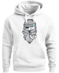 Neverless - Sweatshirt Sailor Captain Mit Pfeife - Lyst