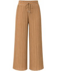 Worldclassca - Bügelfaltenhose Damen Plissee Sommer Hose - Lyst