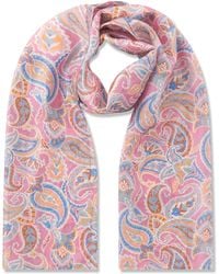 Codello - Schal Seidentuch Paisley-Print - Lyst