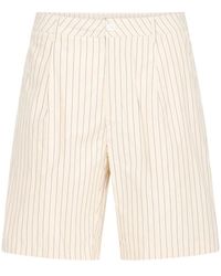 Solid - Chinoshorts Sdalann Striped Pleated - Lyst